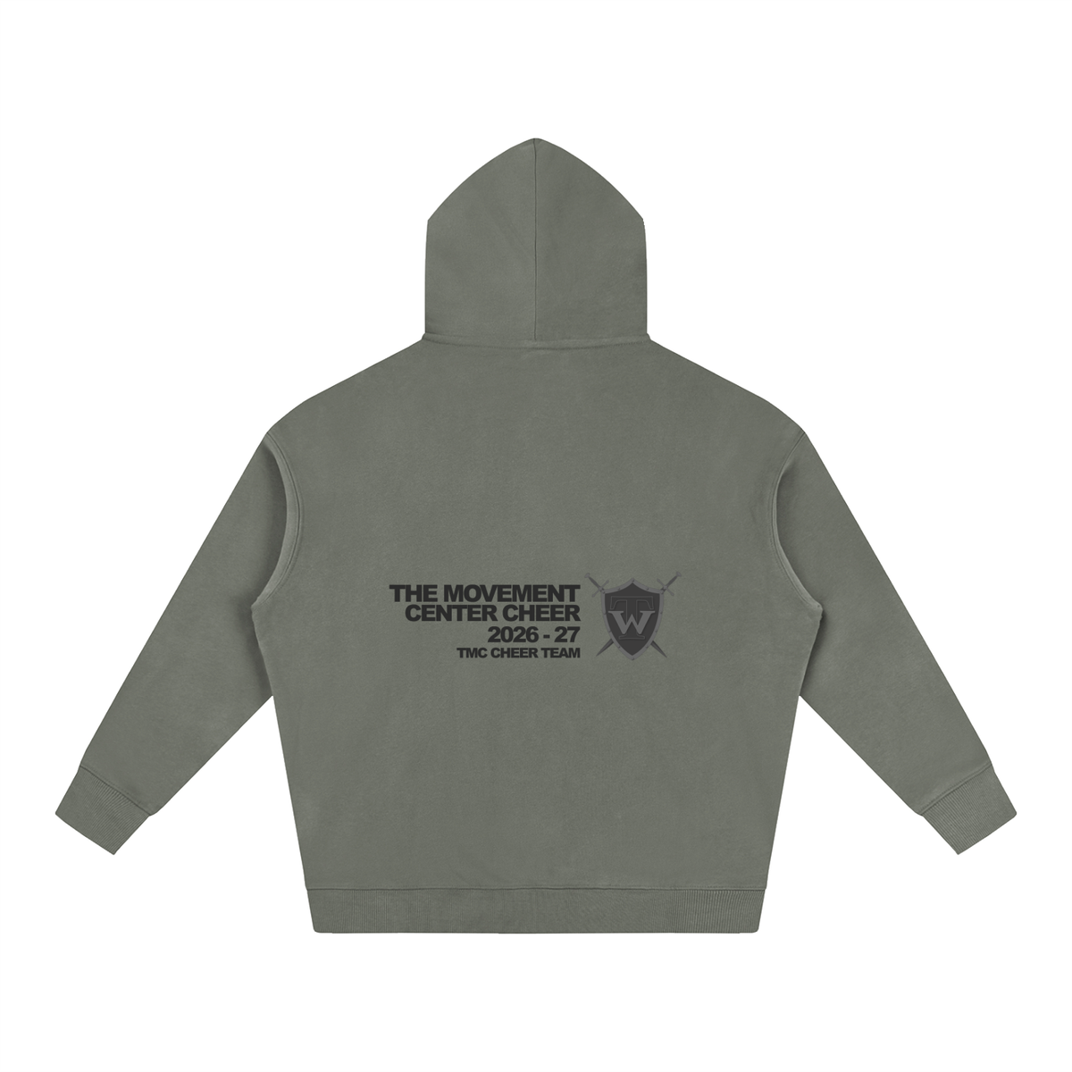 Vector Star Front Taylorsville Oversize Fleeced Hoodie