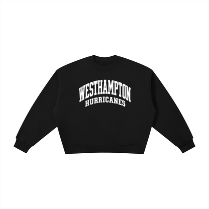 Boxy Fleece Crewneck Sweatshirt