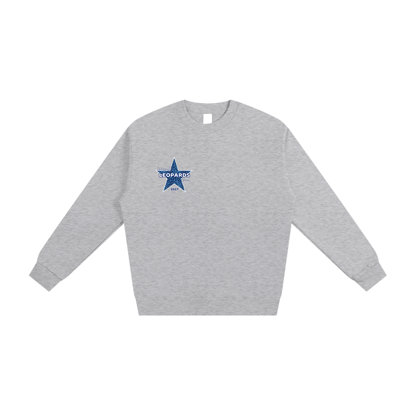 Leopard Star Crewneck