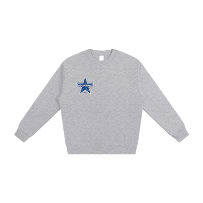 Leopard Star Crewneck