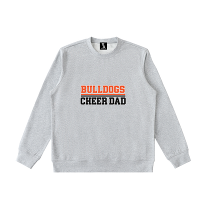 Dad Green Bulldogs Essential Heavyweight Crewneck Sweatshirt