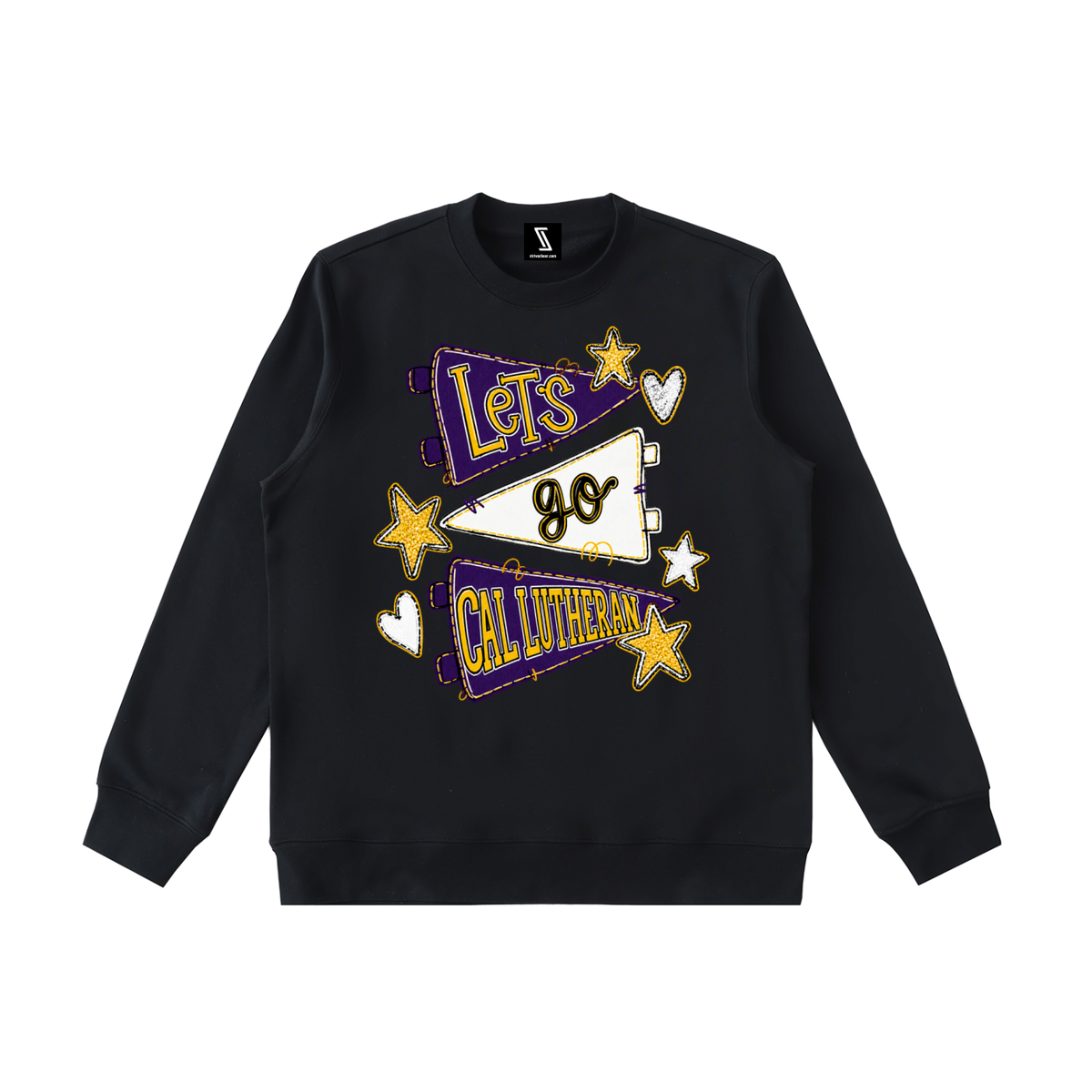 Lets Go Cal Lutheran Essential Heavyweight Crewneck Sweatshirt