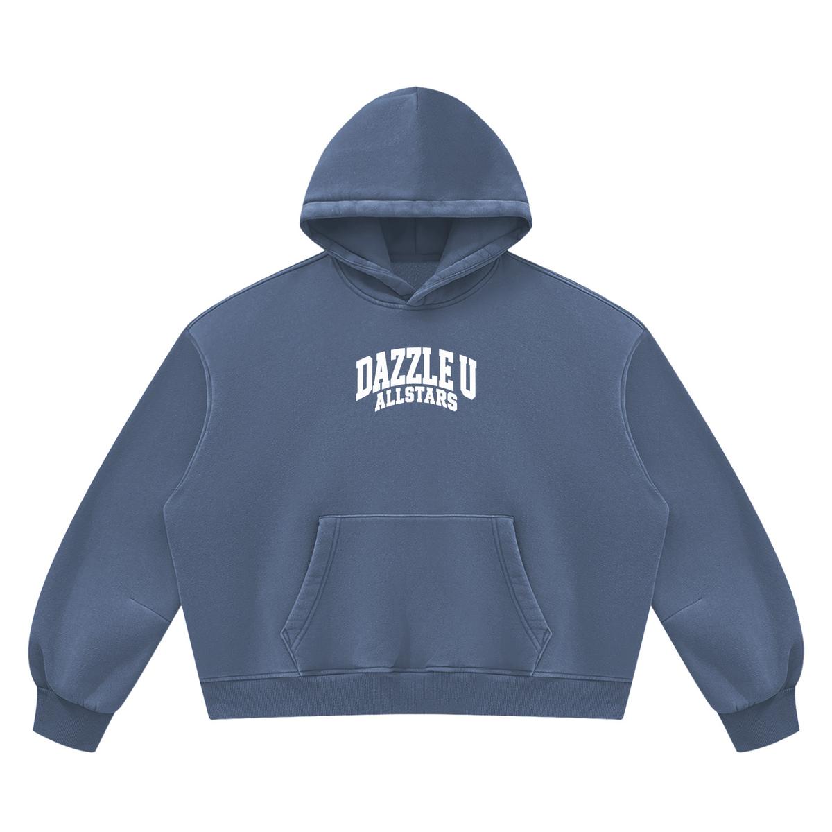 *NEW* Unisex Vintage Wash Boxy Fleece Hoodie