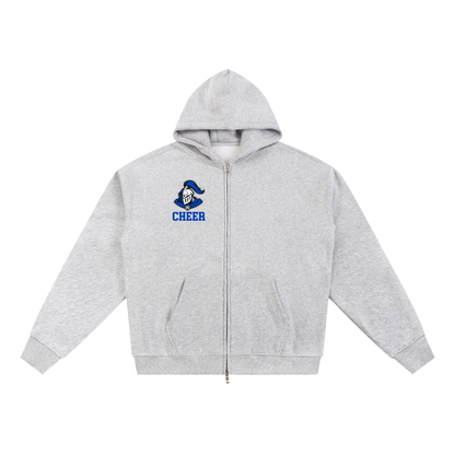 Simple Nolensville Essential Fleece Zip-Through Hoodie