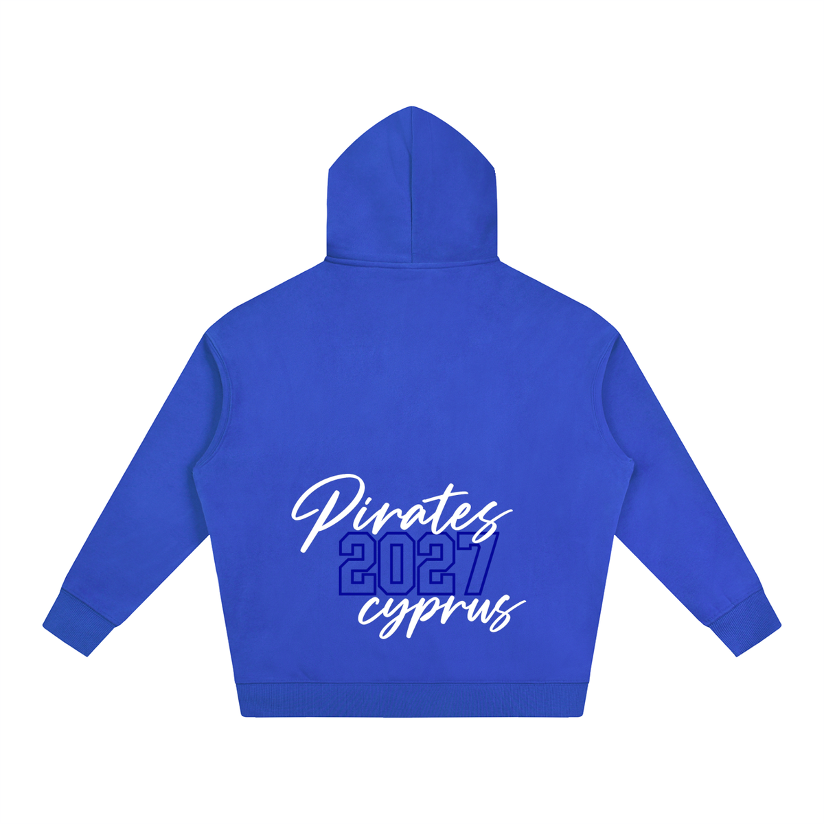 CHS CURSIVE Oversize Fleeced Hoodie