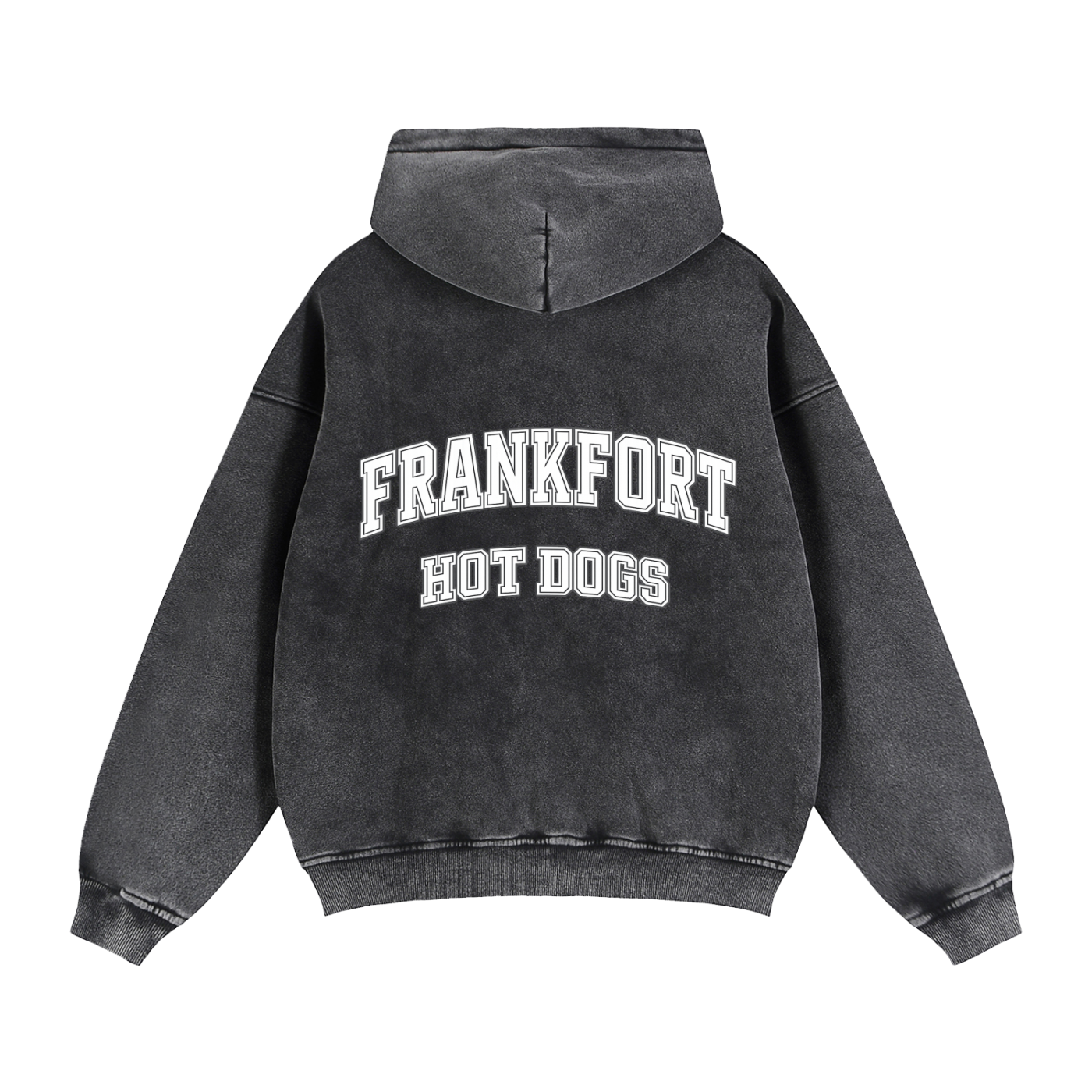 Zip-Through Boxy Fleece Hoodie