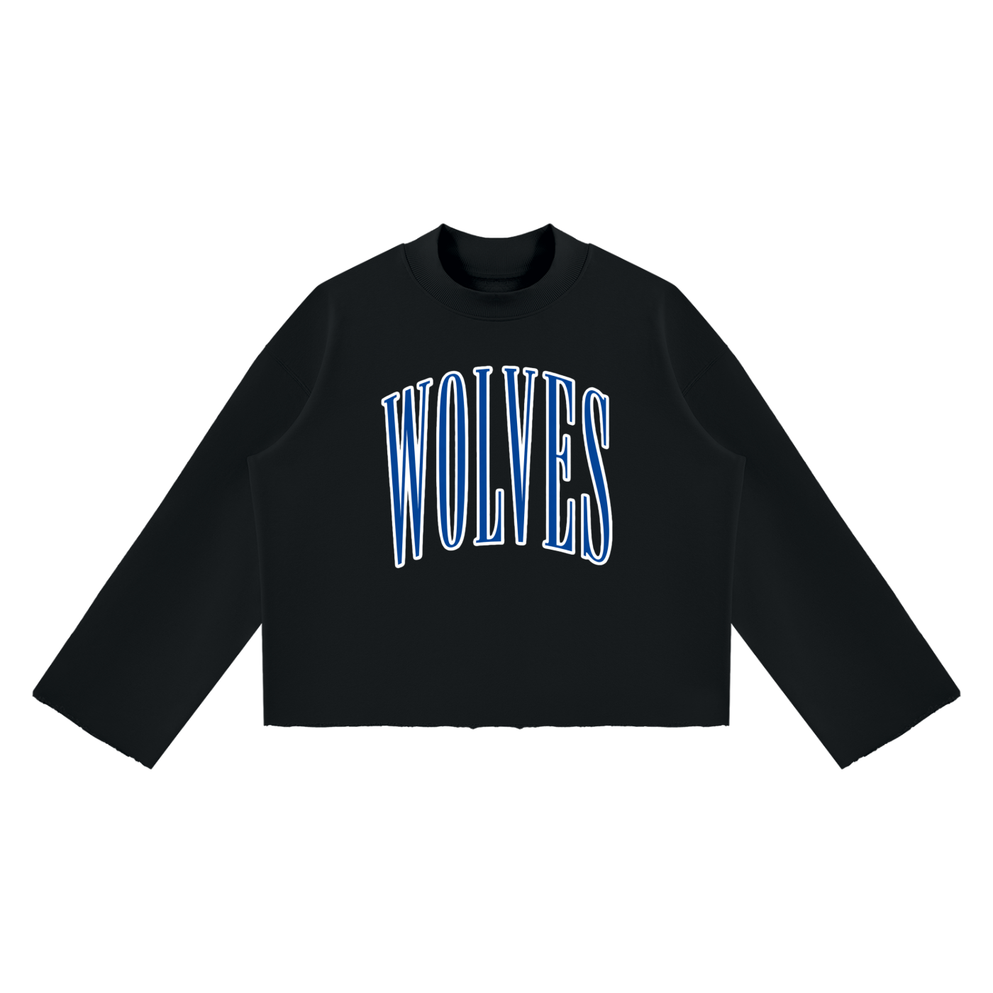 Mockneck Boxy Sweatshirt