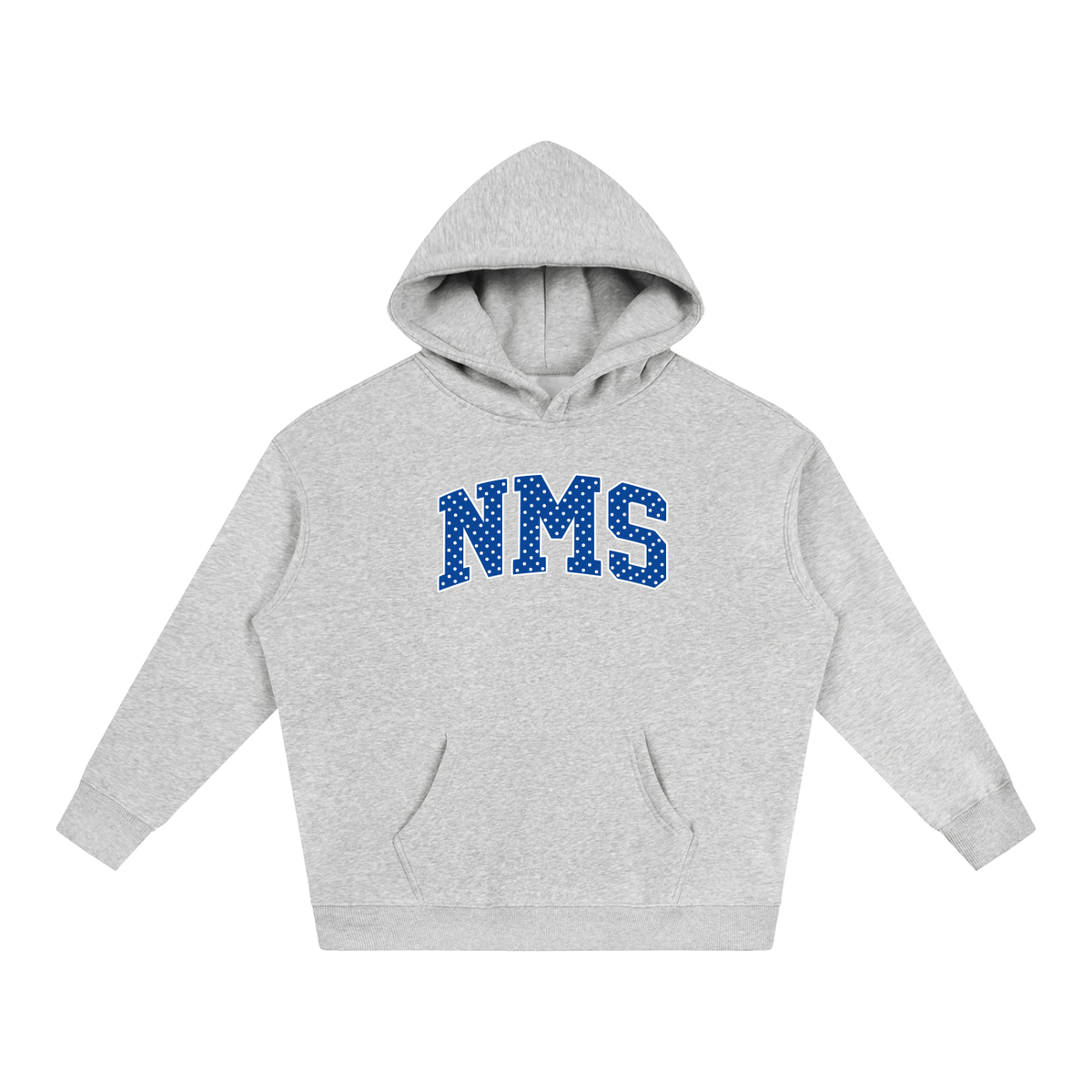 Polka Dot Northside Oversize Fleeced Hoodie