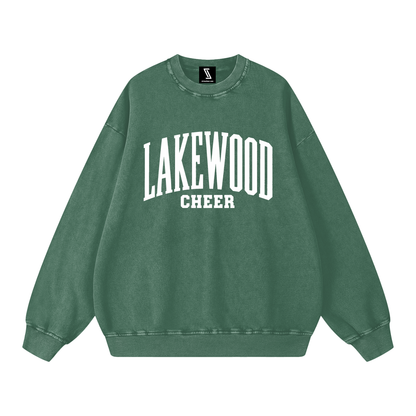 Basic 3 Lakewood Ranch Snow Washed Oversized Sweatshirt