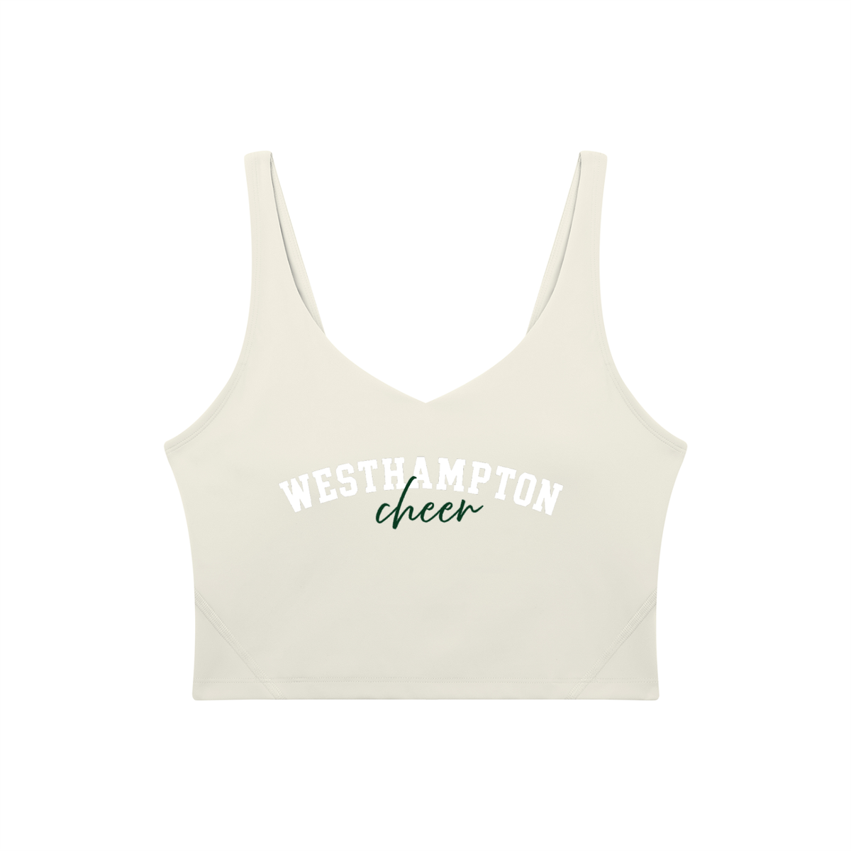 Cursive Westhampton Women's V-Neck Yoga Sports Bra
