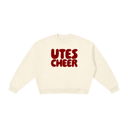 Squad Utes Boxy Fleece Crewneck Sweatshirt
