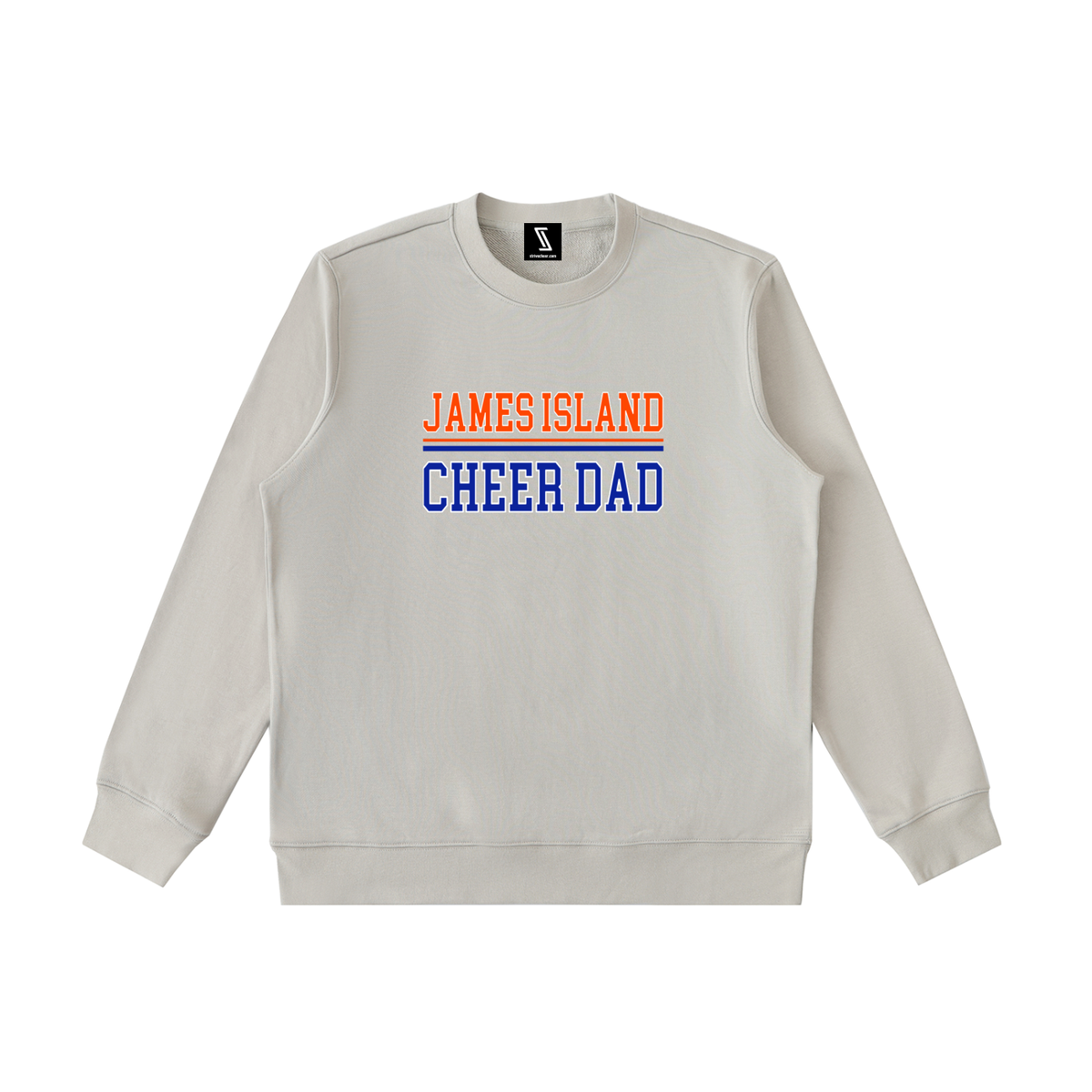 Dad James Island Essential Heavyweight Crewneck Sweatshirt