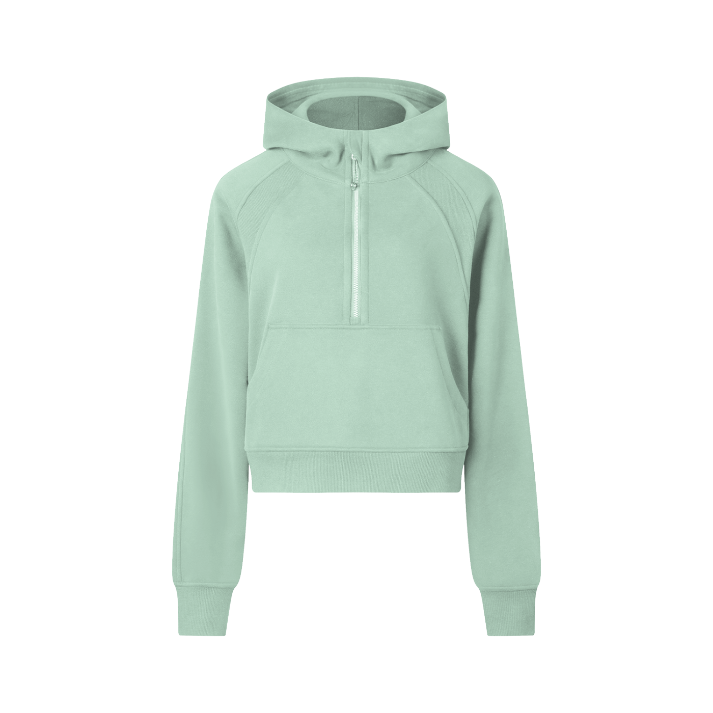 Strive Cropped Half-Zip Hoodie