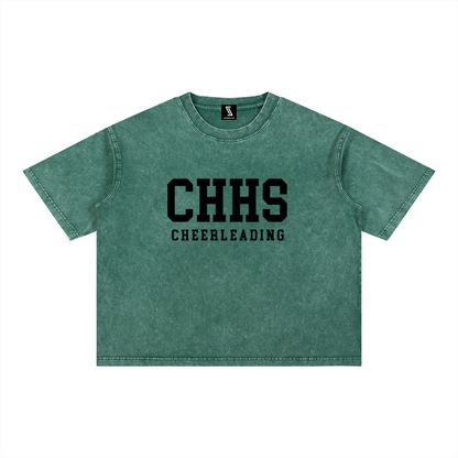Mineral Wash Boxy Cotton T-Shirt