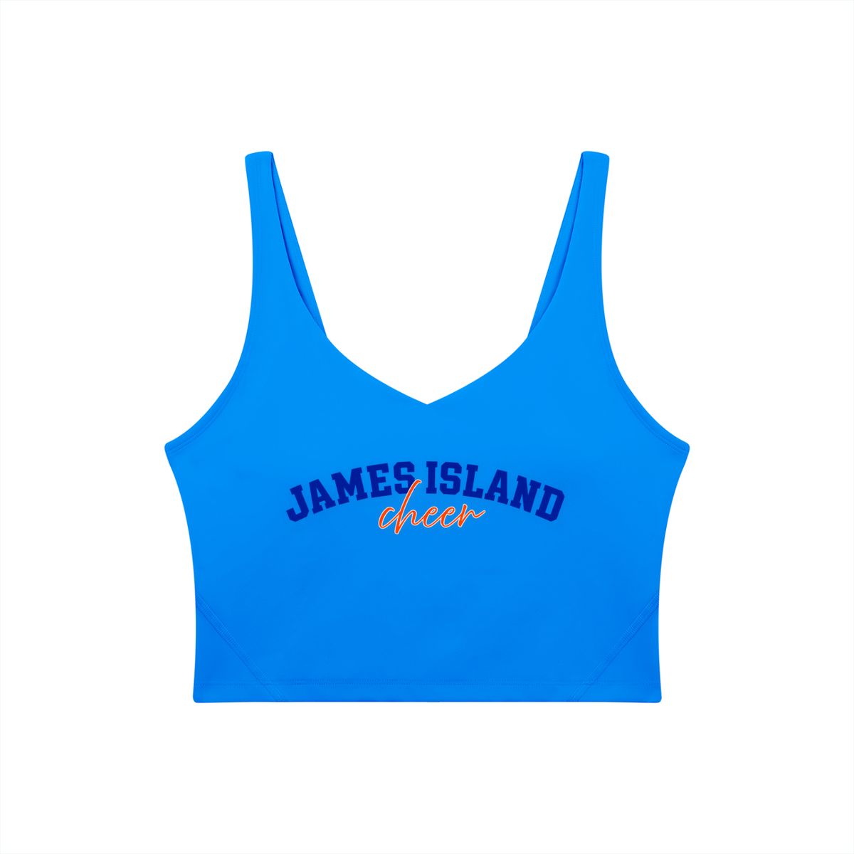 Cursive James Island Women's V-Neck Yoga Sports Bra