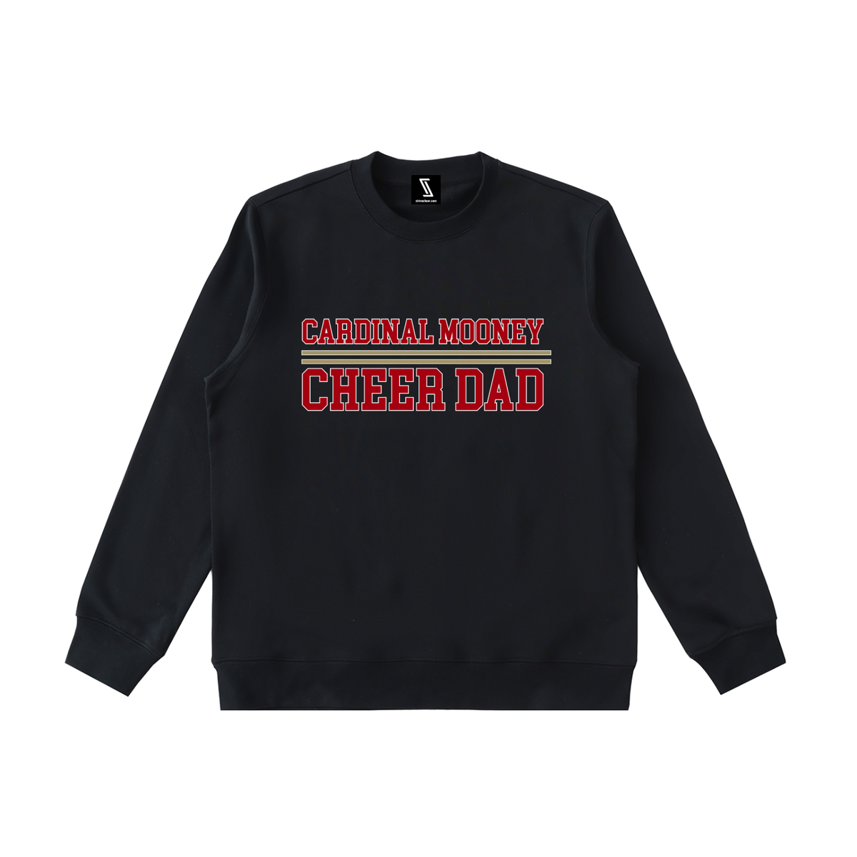 Dad Cardinal Mooney Essential Heavyweight Crewneck Sweatshirt