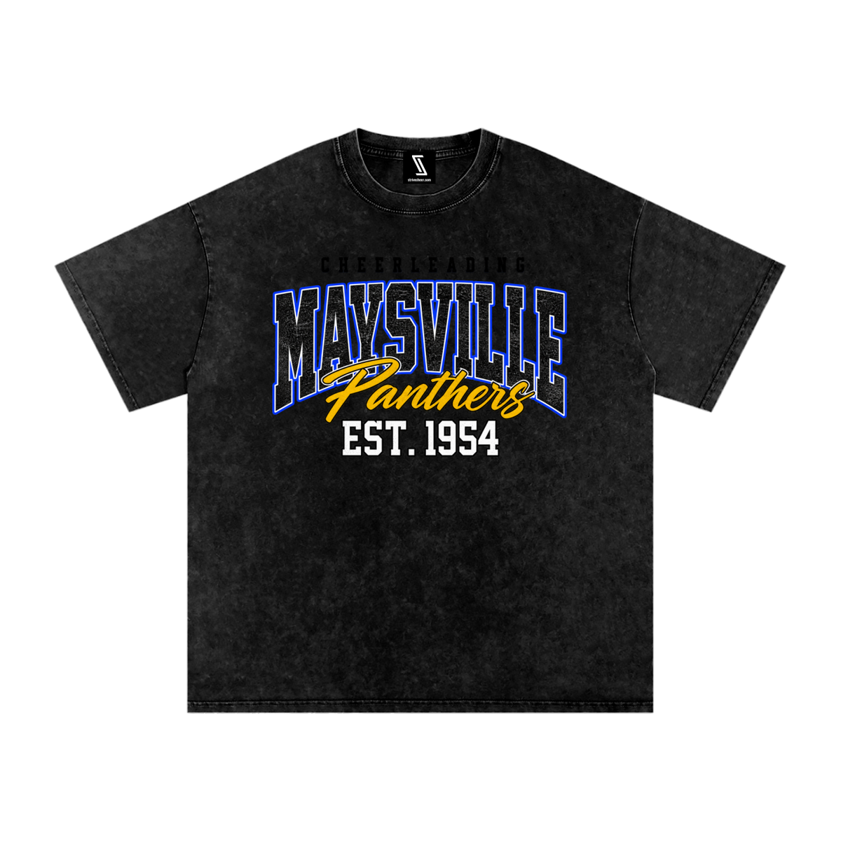 Vintage Maysville Snow Washed Oversized Cotton T-Shirt