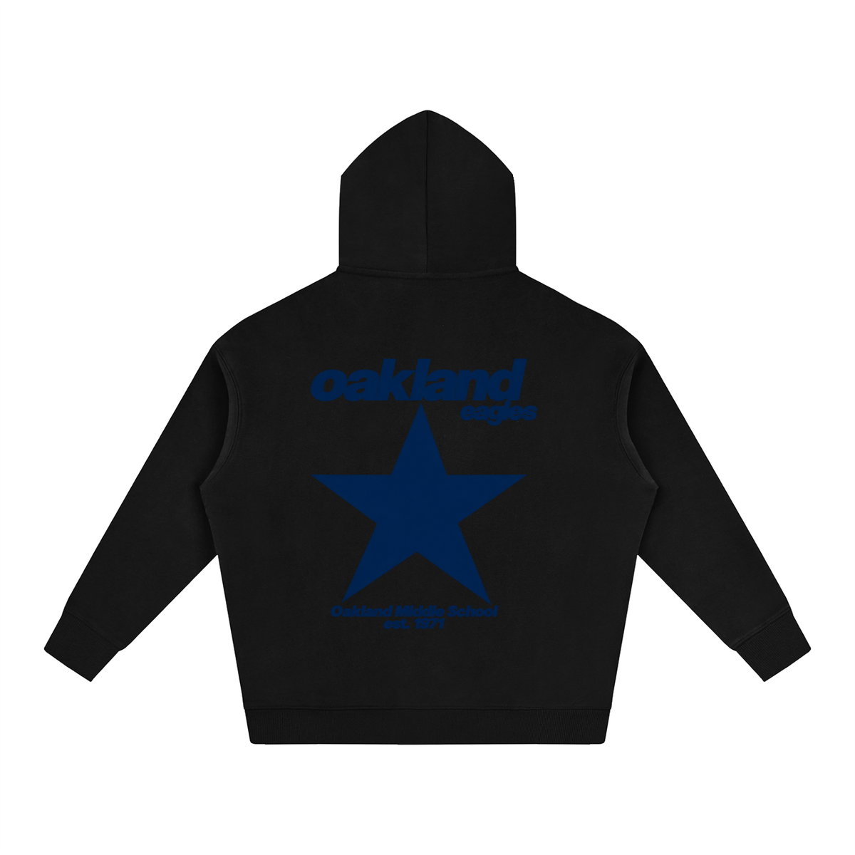 Big Star Oakland Middle Oversize Fleeced Hoodie