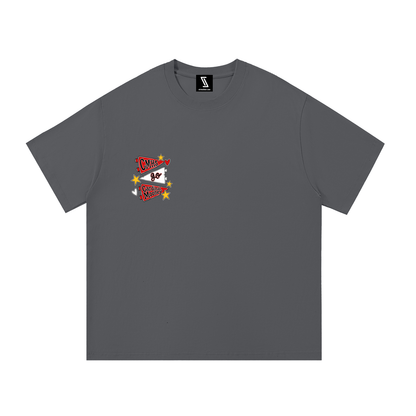 Lets Go Cardinal Mooney Essential Oversized Cotton T-Shirt