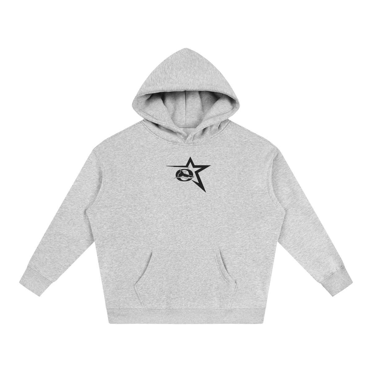 Vector Star Front Oasis Oversize Fleeced Hoodie