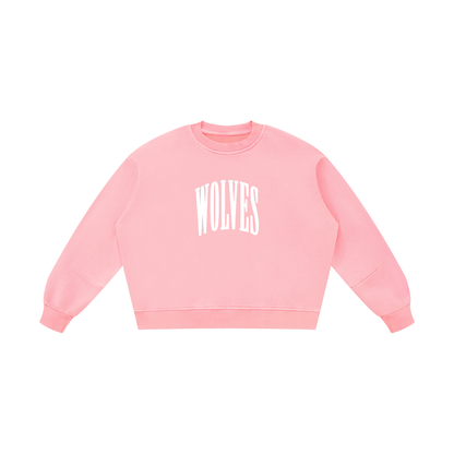 Washed Sweatshirt Set Top