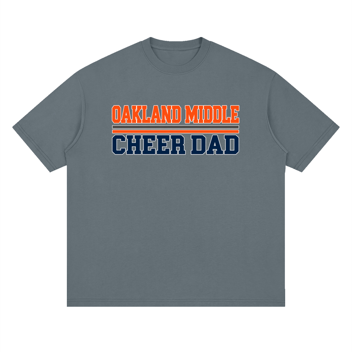 Dad Oakland Middle Oversized Drop Shoulder T-Shirt