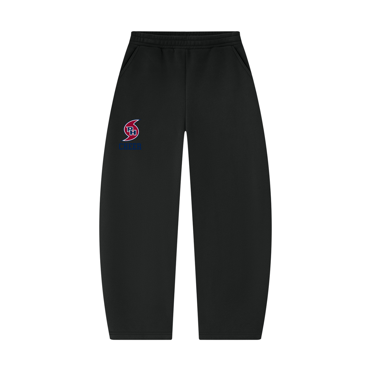 Unisex Barrel Leg Sweatpants