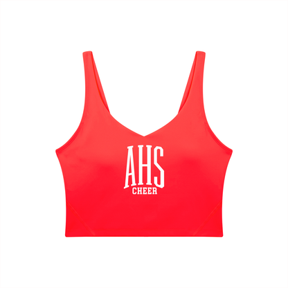 Women's V-Neck Yoga Sports Bra