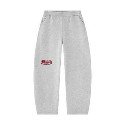 Unisex Barrel Leg Sweatpants
