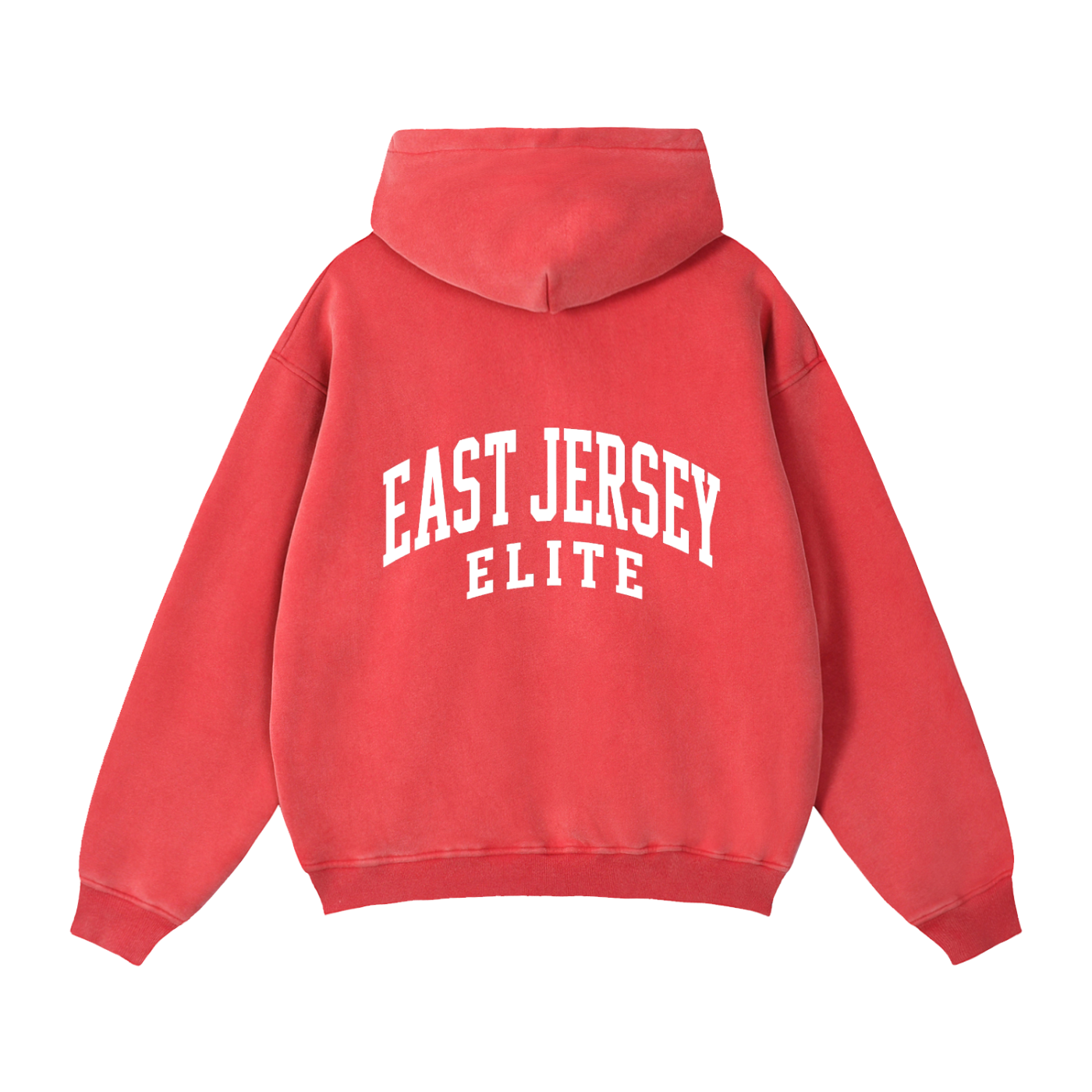 Zip-Through Boxy Fleece Hoodie