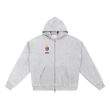 Essential Fleece Zip-Through Hoodie