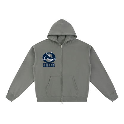 Simple Oasis Essential Fleece Zip-Through Hoodie