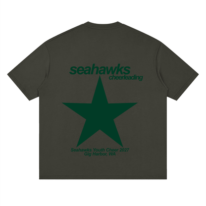 Big Star Seahawks Oversized Drop Shoulder T-Shirt