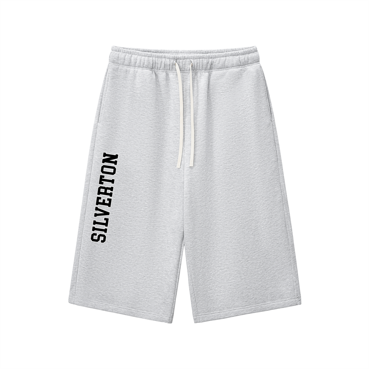 Relaxed Drawstring Three-quarter Sweatpants