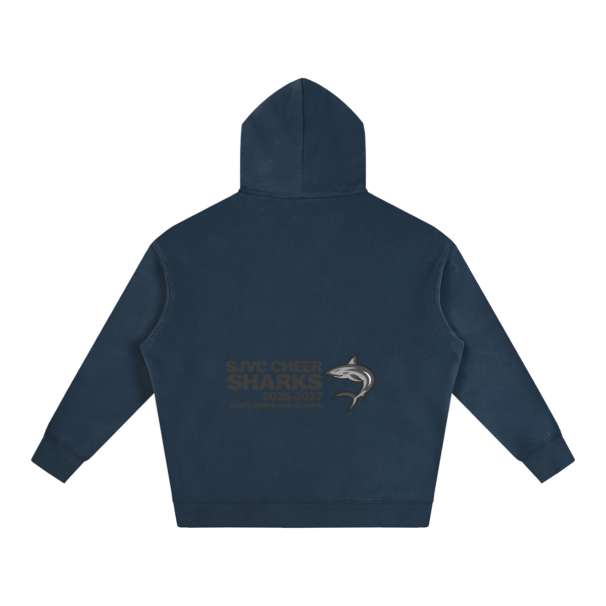 Vector Star Front Saint James Oversize Fleeced Hoodie