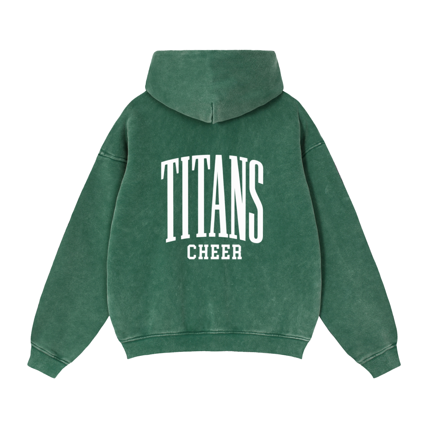 Zip-Through Boxy Fleece Hoodie