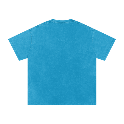 Vintage Saint James Snow Washed Oversized Cotton T-Shirt