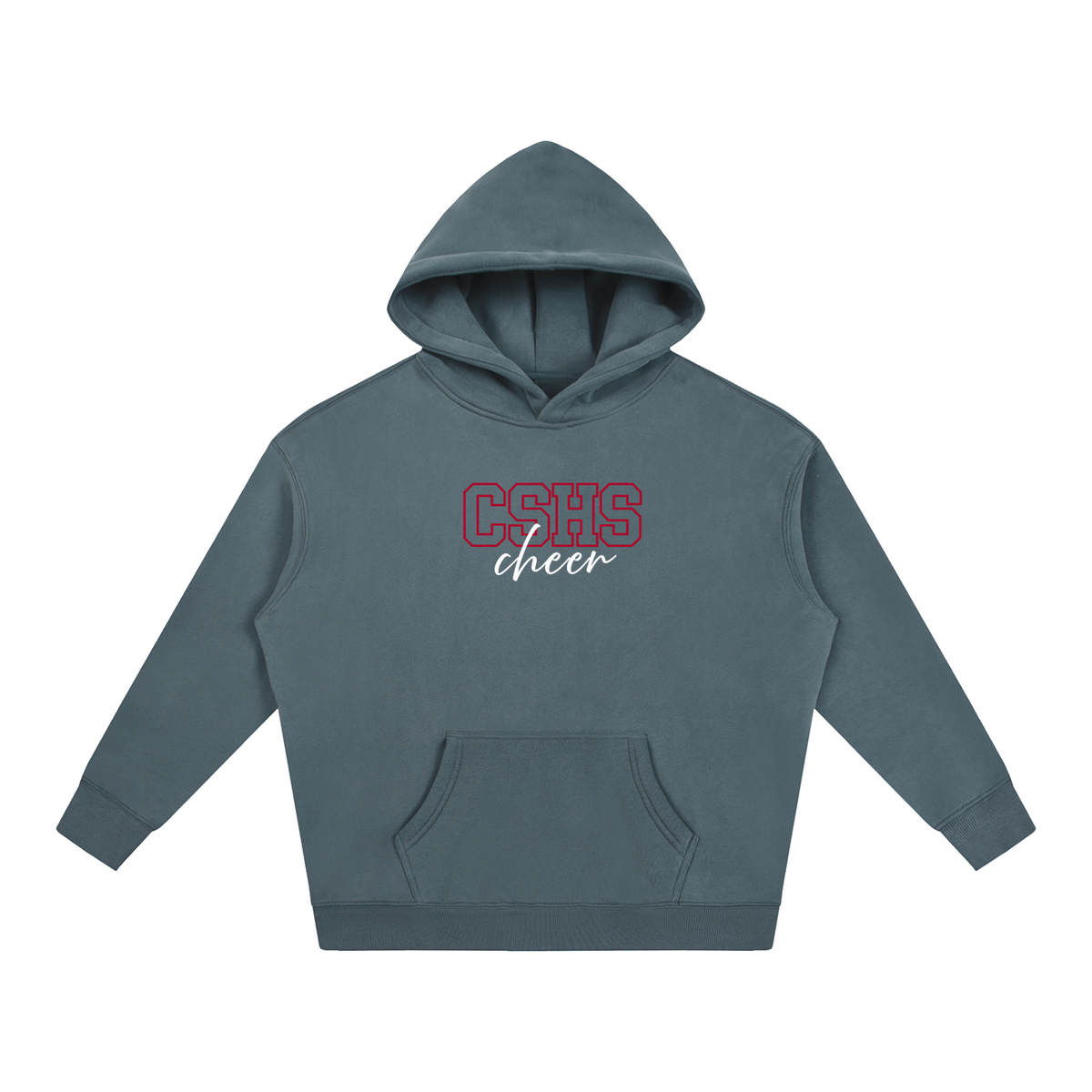 Cursive Front Chatfield Oversize Fleeced Hoodie