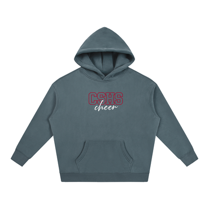 Cursive Front Chatfield Oversize Fleeced Hoodie