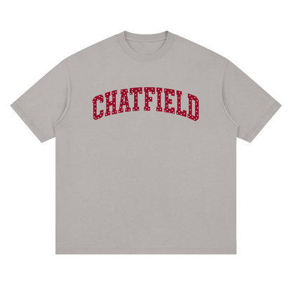 Polka Dot Chatfield Oversized Drop Shoulder T-Shirt