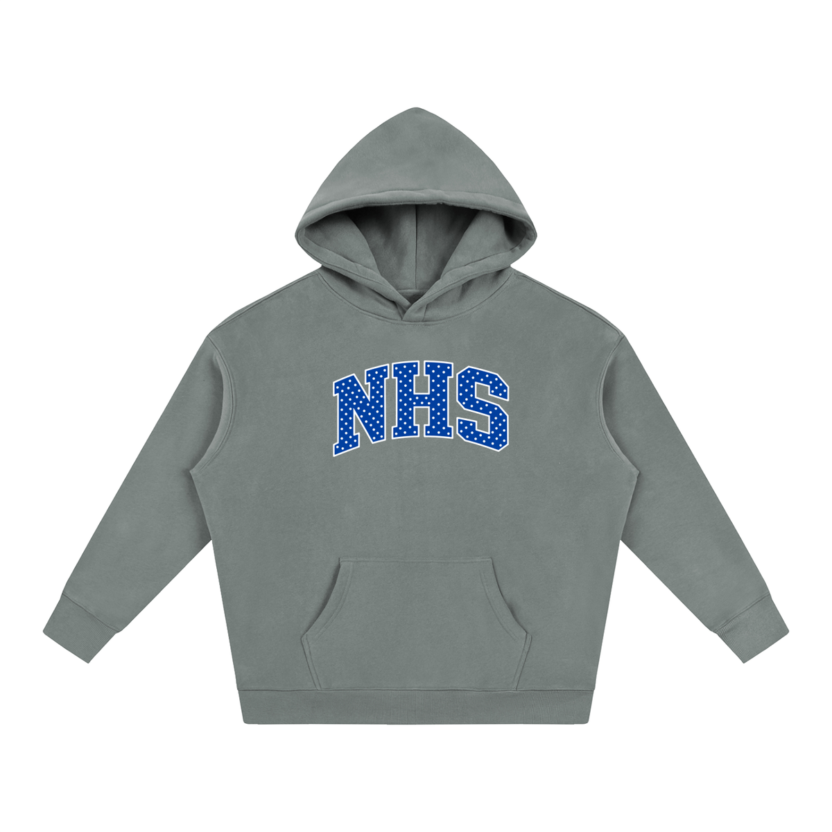 Polka Dot Nolensville Oversize Fleeced Hoodie