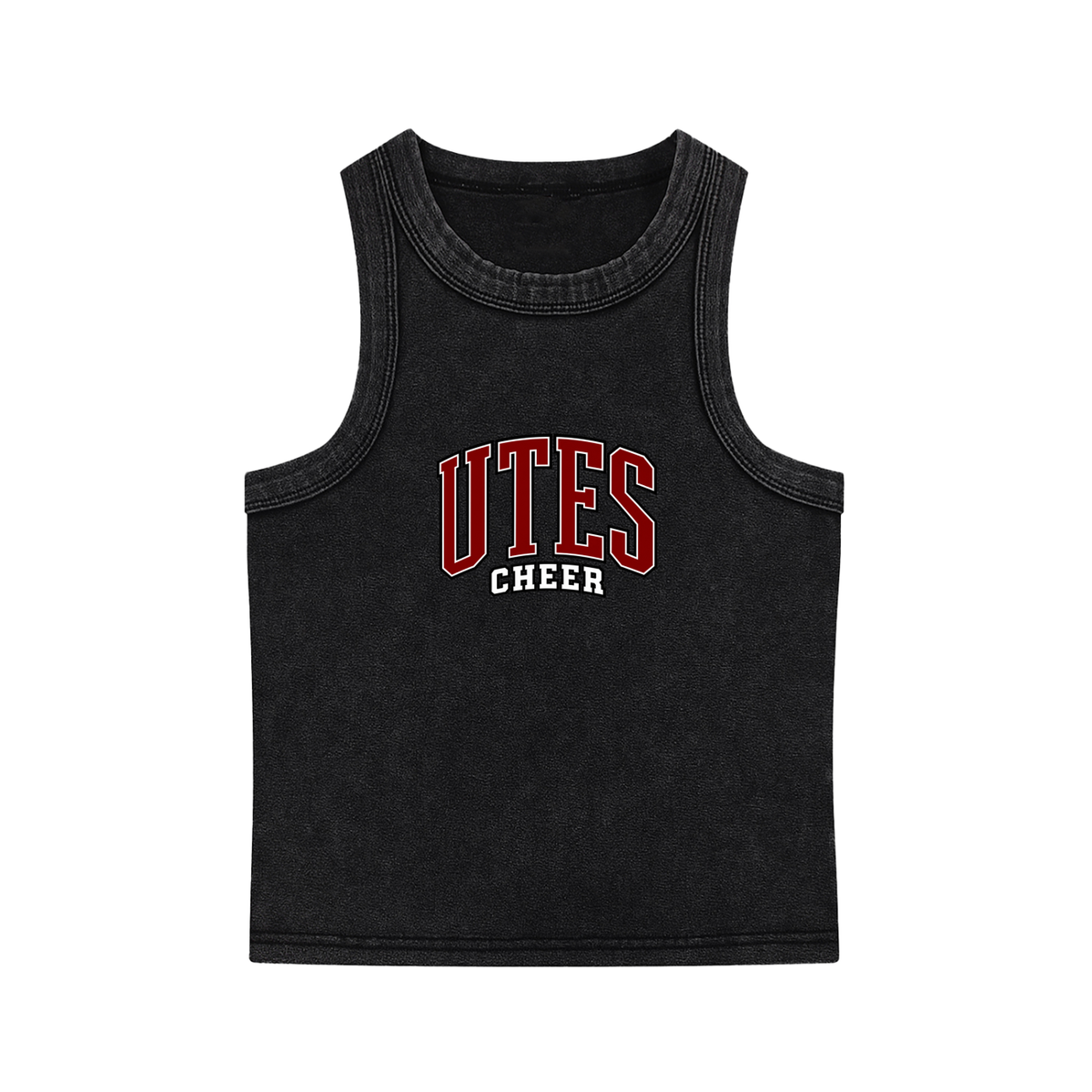 Gameday Utes Snow Washed Tank Top