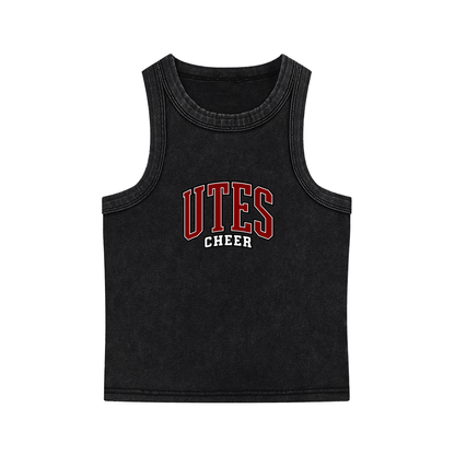 Gameday Utes Snow Washed Tank Top