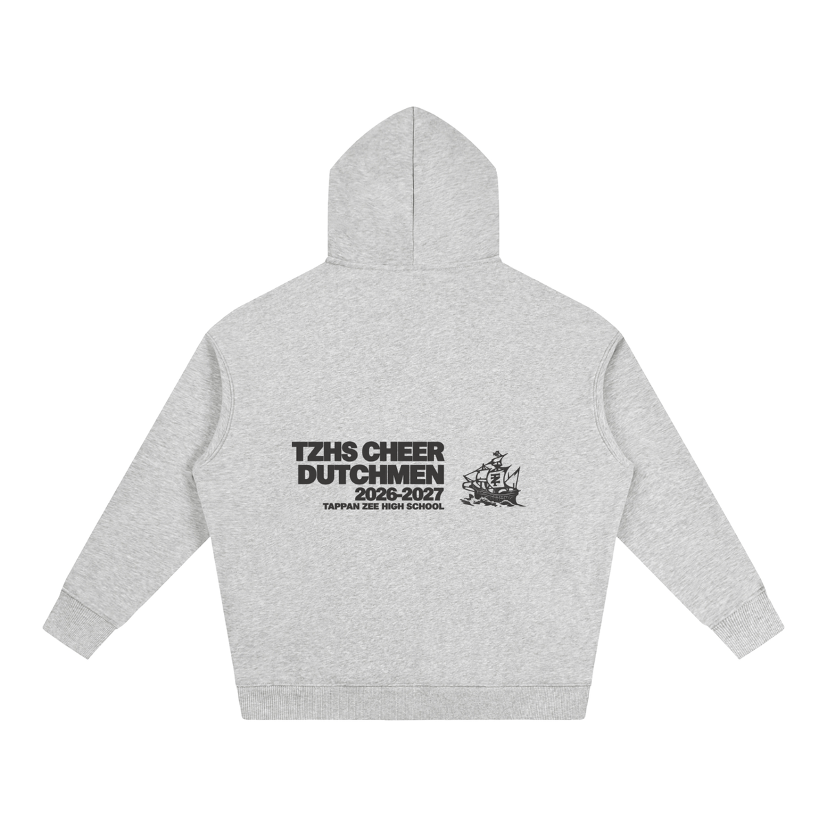Vector Star Front Tappan Zee Oversize Fleeced Hoodie