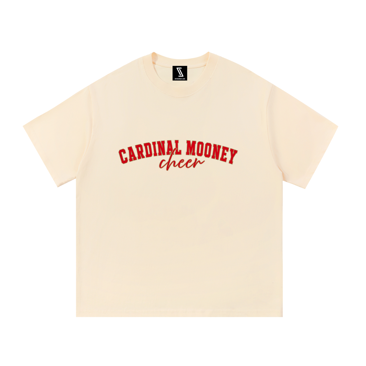Cursive Cardinal Mooney Essential Cotton T-Shirt