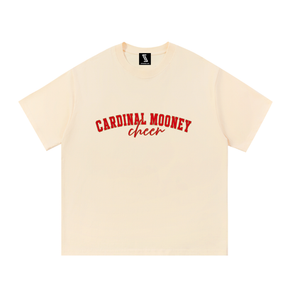Cursive Cardinal Mooney Essential Cotton T-Shirt