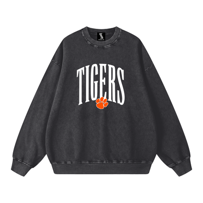 Snow Washed Oversized Sweatshirt