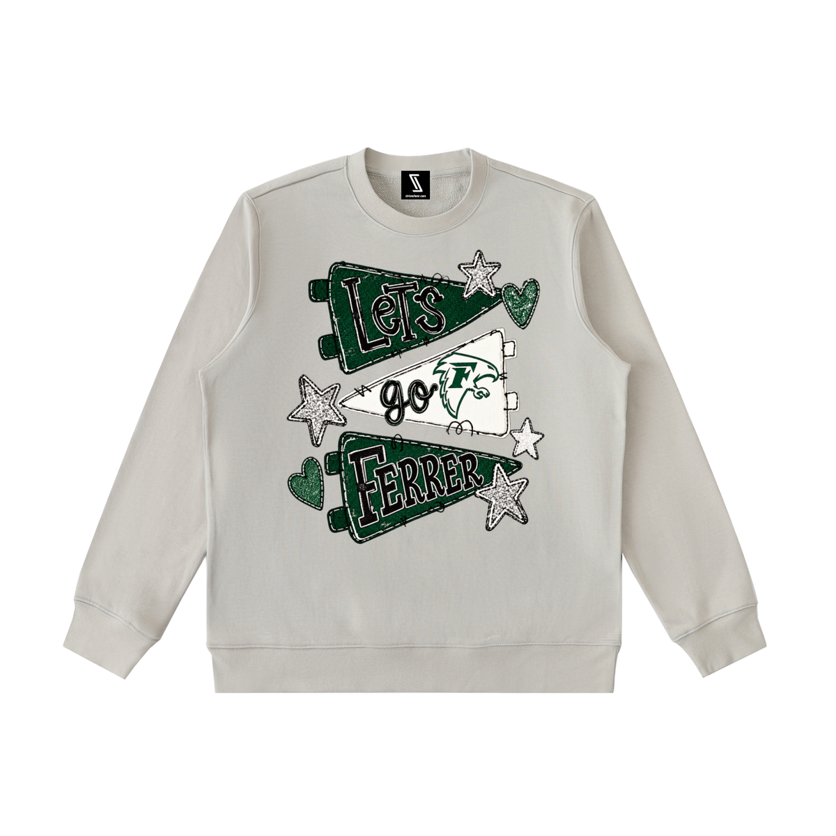 Lets Go St Vincent Ferrer Essential Heavyweight Crewneck Sweatshirt