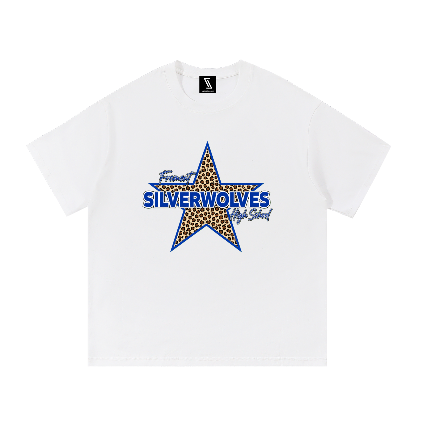 Leopard Star Cotton T-Shirt