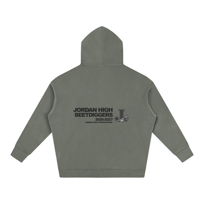Vector Star Front Jordan Oversize Fleeced Hoodie